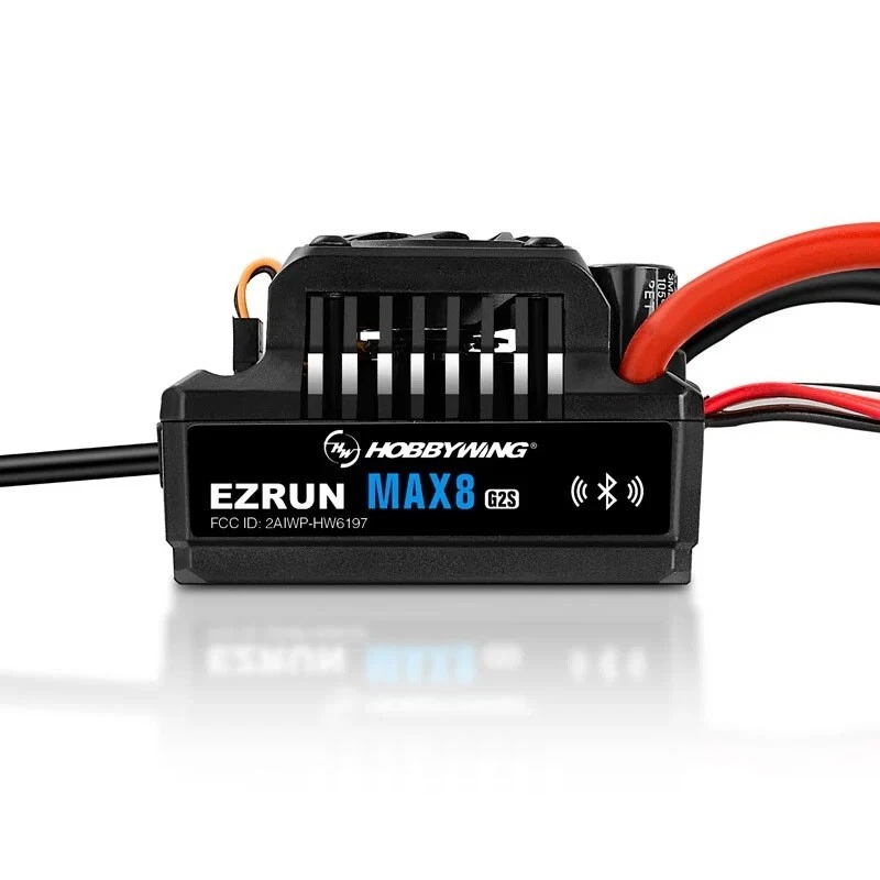 Hobbywing Ezrun MAX8 G2s ESC - Bluetooth 160A HWI30103205 - Image 1 of 4