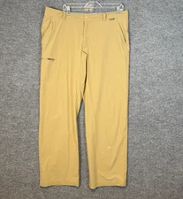 Eastern Mountain Sports Pants Mens 38x32 Beige Performance Stretch Hiking Cargo