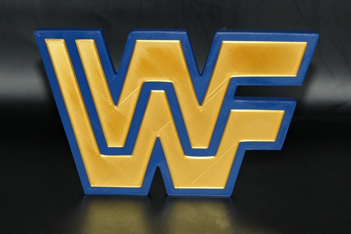 Awwe Sign 3d Wwe Logo NEW WWE NXT CHAMPIONSHIP 2024 FOR WRESTLING REVOLUTION 3D!