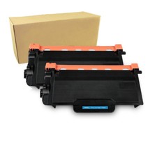 2PK TN880 High Yield BK Toner Cartridge For Brother TN850 HL-L6200DW MFCL6300DW