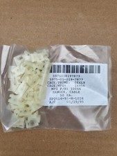 50 Nylon Hole Screw Cable Tie Mount Base Saddle Type Wire Holder Fixing Clips.