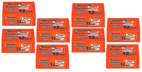 Maruchan Ramen Nudeln Huhn Geschmack Suppe, 3 Oz, 96 Stück (8 Boxen x 12) - Bild 20 von 23