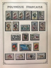 POLYNESIE FRANCAISE : SUPERBE COLLECTION 1958 - 1988 TIMBRES NEUFS xx LUXE