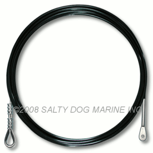 HOBIE CAT GETAWAY TRAPEZE WIRES BLACK - NEW #283292 2 HOBIE CAT GETAWAY TRAPEZE WIRES BLACK - NEW #283292 2