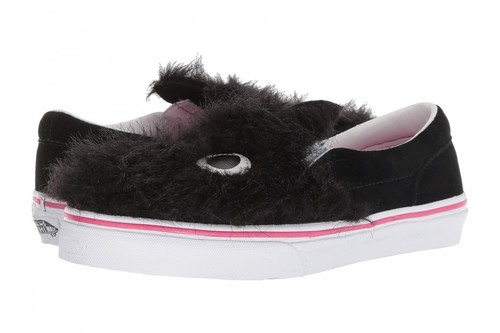 vans slip on furry