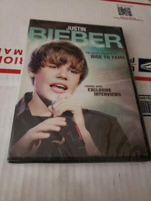 Justin Bieber The Untold Story of His Rise To Fame - DVD - Factory Sealed