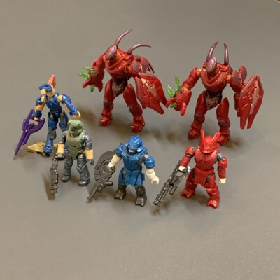 6x New HALO Mega Construx COVENANT REMNANT HUNTER FIGURE 2020 GLB61 Series 11