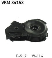 Skf Vkm 34153 Spannrolle, Keilrippenriemen FüR Ford