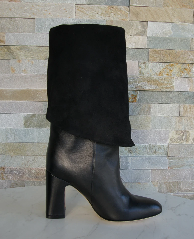 Stuart Weitzman Talla 37,5 sobre la Rodilla Botas Botines Negro Nuevo Ehemuvp - Imagen 3 de 4