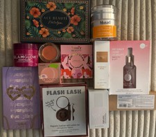 12 PIECE PREMIUM BEAUTY MAKEUP LOT BENEFIT GLAMGLOW ETC BRAND NEW - 450 VALUE