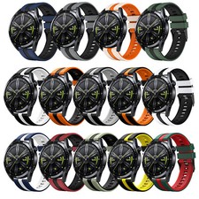Soft 20mm Silicone Sport Watch Band For Samsung Galaxy Watch 4/5/6/FE 40mm/44mm