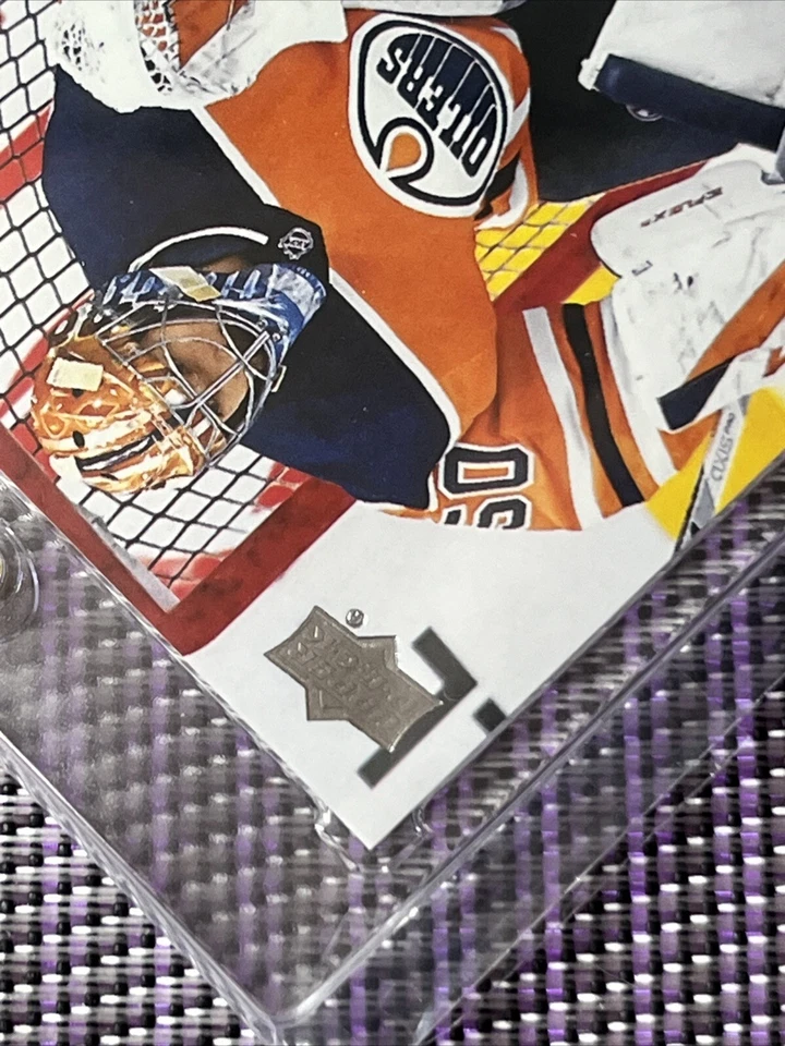 2020-21 Upper Deck Young Guns Stuart Skinner Rookie #496 Edmonton Oilers F - Image 4 of 4