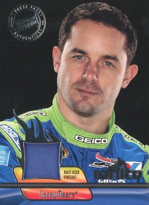 PRESSEAUSWEIS 2012 IGNITE CASEY MEARS #IM-CM RELIQUIENKARTE