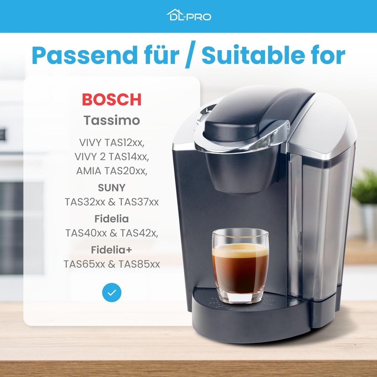 Reinigungs-Disc Gelb Für Bosch/Siemens Tassimo – 1 Stück, 68 Mm, Für Erstnutzung, Reinigung & Entkalkung