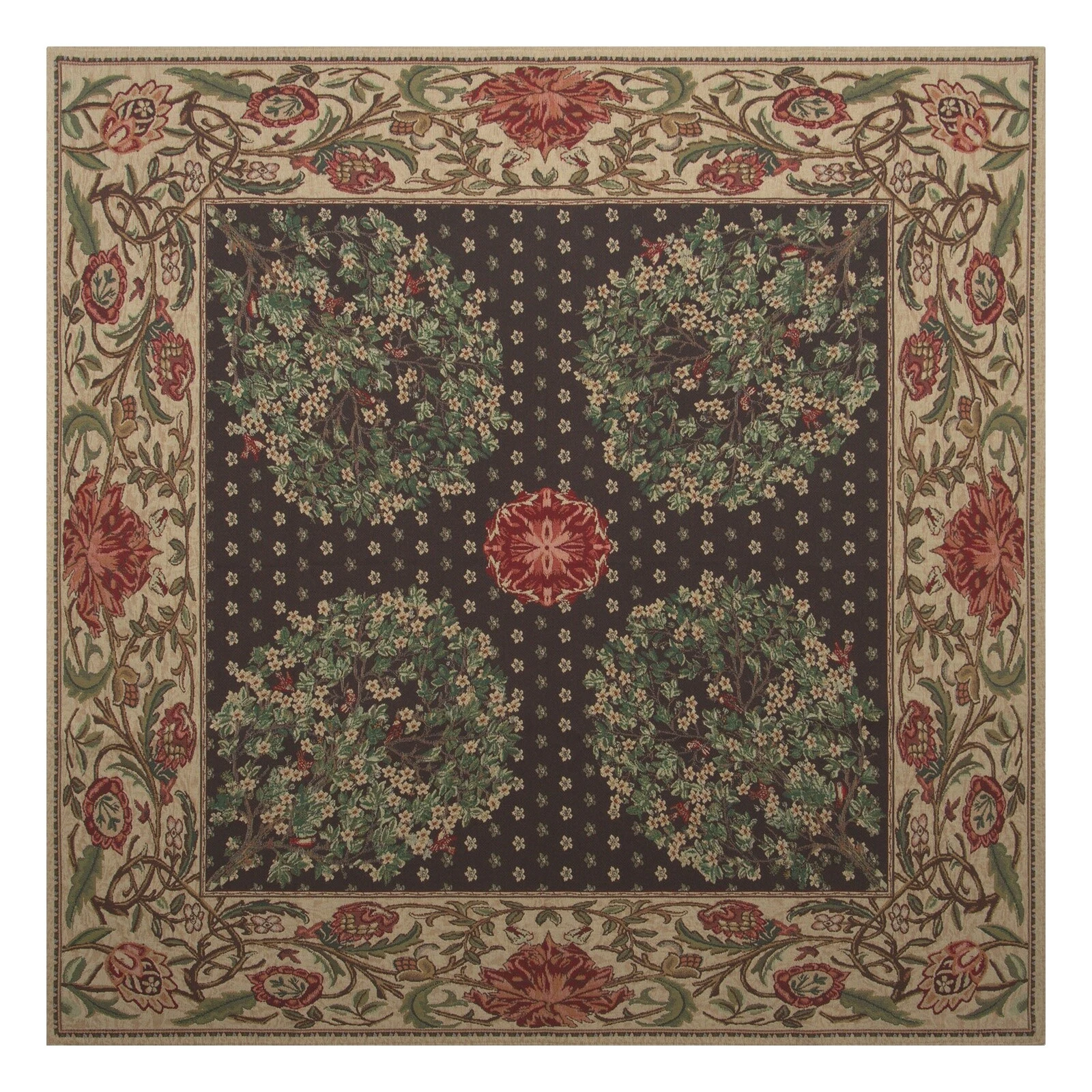 Embroidered Afghans & Throw Blankets