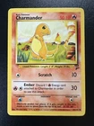 PL Pokemon CHARMANDER Card (BASE 2) Set 69/130 Non-Holo Common PLAYED
