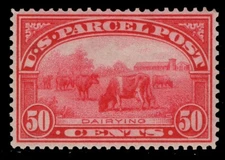 MOMEN: US STAMPS #Q10 PARCEL POST MINT OG NH XF APP. LOT #85622*