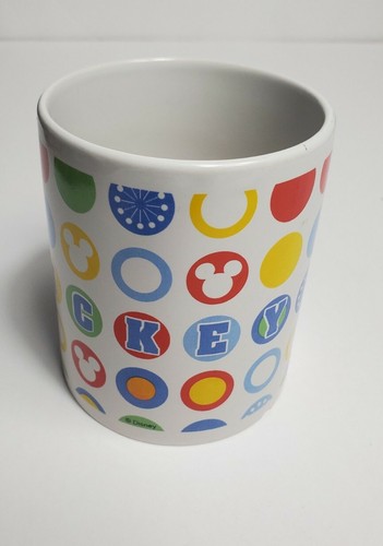 Disney Mickey Mouse Face Mug Coffee Tea Multicolor - Picture 4 of 7