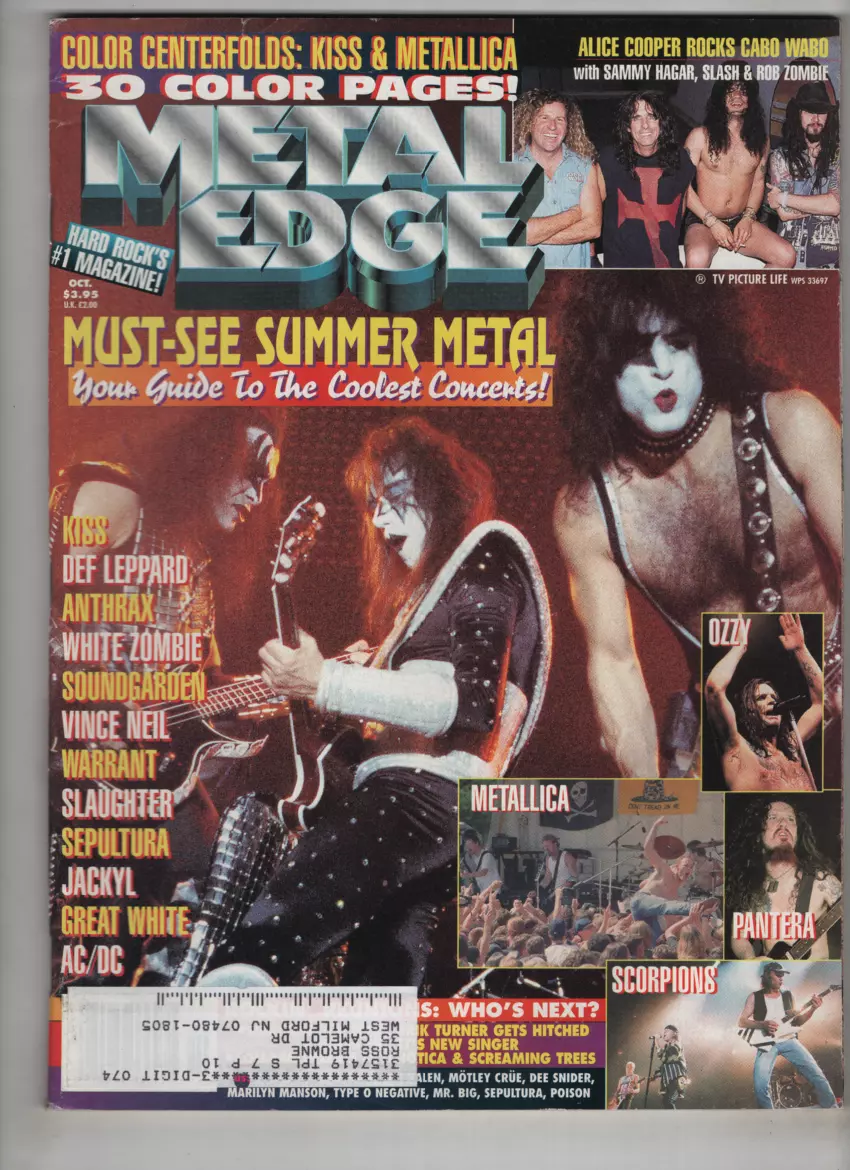 Metal Edge Presents Metallica Magazine (September 1996, Vol. 39)