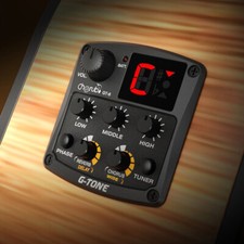 Cherub Acoustic Guitar Pickups 3-Bands Preamp Equalizer Reverb Delay Chorus Wide