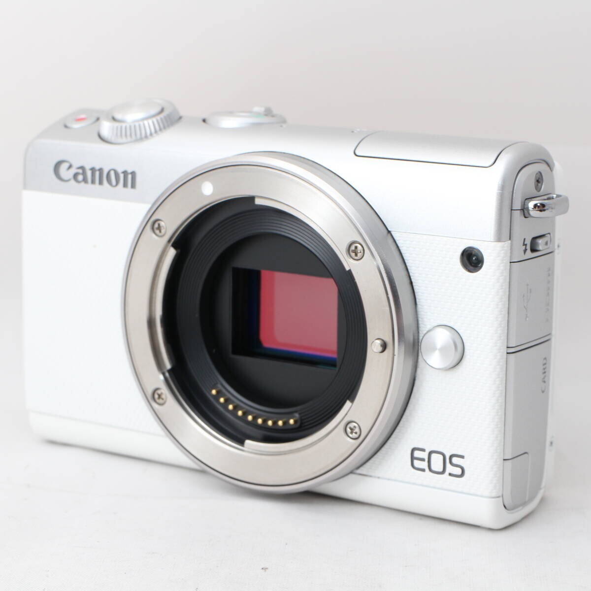 canon EOS M100　ホワイト EOS M キヤノン Canon ミラーレス一眼 M100 レンズキット