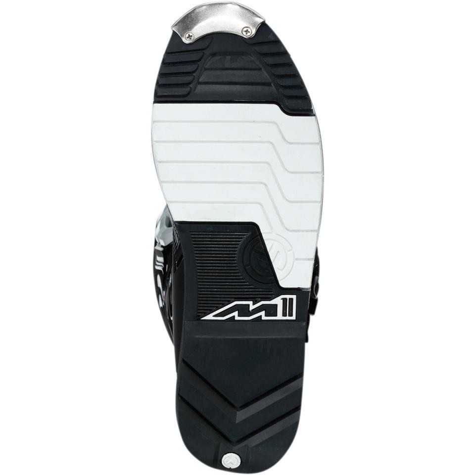 Botte de moto cross Moose noire 47 avec boucles de serrage M1.3 - 2