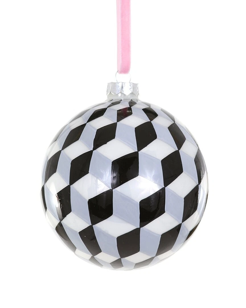 Cody Foster Tumbling Block Bauble Ornament - Thumbnail 4