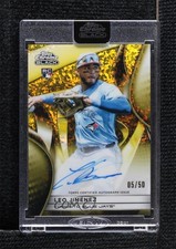 2025 Chrome Black Gold Mini-Diamond Refractor 5/50 Leo Jimenez Jiménez Auto 19n6