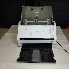 Epson DS-575W Duplex Document Scanner with Power Adapter (Missing Part)