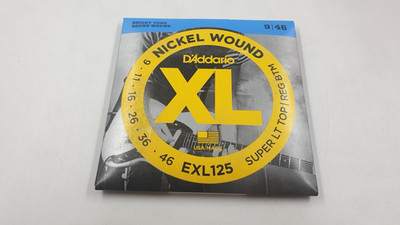 D'Addario EXL125 E-Gitarren Saiten 009-046 Super Light/Reg Btm NEU