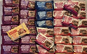 34 Nature’s Bakery Bars Fig Blueberry Raspberry Strawberry Gluten Free Original
