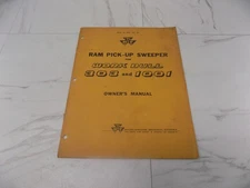 Massey Ferguson Work Bull 303 1001 Ram Pick-Up Sweeper Manual 690320