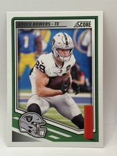 2025 Brock Bowers Panini Score NFL #36 Las Vegas Raiders