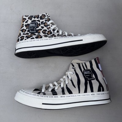 Converse x Brain Dead Chuck 70 High Top Sneakers 9.5 - A12219C Used Once
