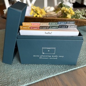 Passionate Penny Pincher: Menu Planning Made Easy - Freezer Series Recipe Cards