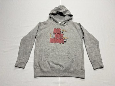 SpongeBob SquarePants Frankendoodle Youth Gray Pullover Hoodie Size Medium