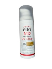Elta MD UV Clear TINTED Facial Sunscreen SPF 46 1.7 oz EXP 02/2028 New in Box 