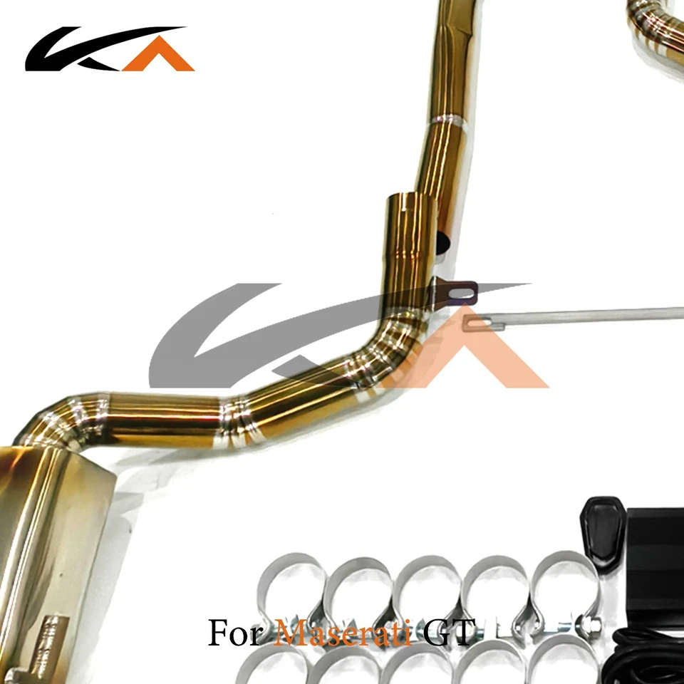 KA Catback 排气适用于玛莎拉蒂 GT 4.2 4.7 钛合金后部 — 第 4/4 张图片