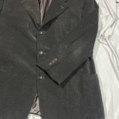 Mens CANALI Proposta 100% brown Pure WOOL suit sport coat jacket blazer US 44 R