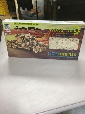 Wood Trick Big Rig Mechanical 3D Puzzle