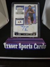 2023 Panini Contenders Tiyon Evans Rookie Ticket Auto #261