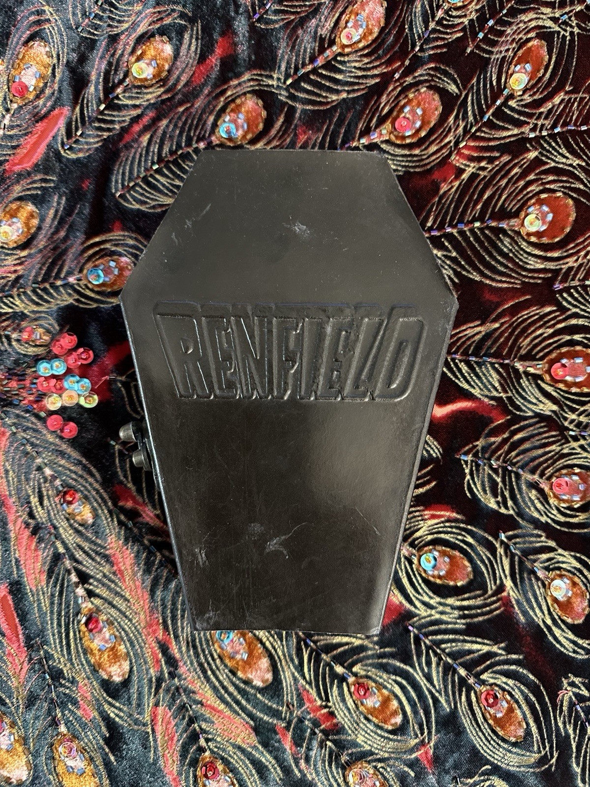 Renfield (2023) cast & crew wrap gift – leather notebook – rare film memorabilia