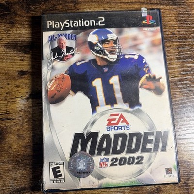 Madden 2002 NFL Sony PlayStation 2 CIB Complete Tested PS2 Video Game 