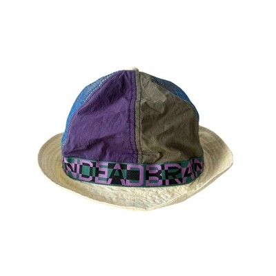 BRAIN DEAD!!! Off-white colorblocked Nigel Bell bucket hat! S/M