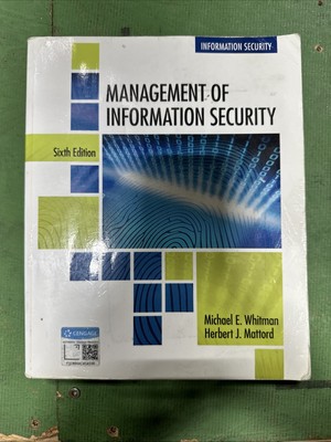 Management of Information Security - Paperback - (USED, GOOD)