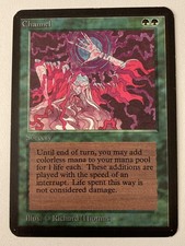Magic the Gathering MTG Alpha Channel LP  (Beta Bob)