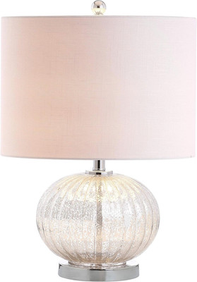 Judith 21'' Mercury Glass LED Table Lamp for Bedroom, Office, or Living Room