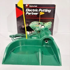 World Of Golf Electric Putting Partner With Adjustable Ball Return