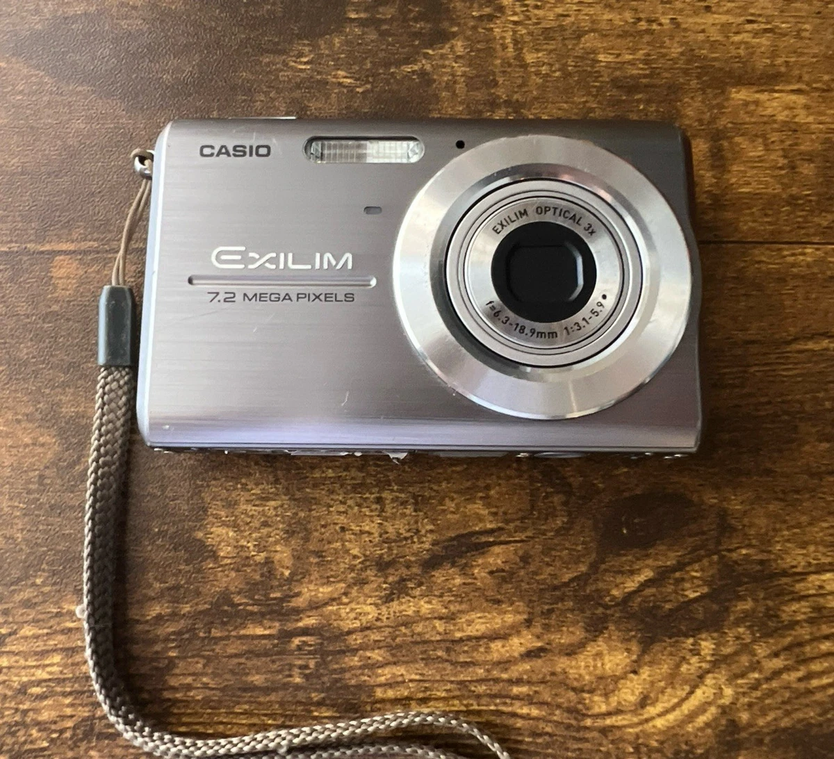 【✨美品✨】 CASIO EXLIM EX-Z75 平成レトロ シルバー EXILIM ZOOM EX-Z75