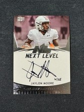 2020 SAGE Hit Premier Draft Next Level Signatures Silver Jaylon Moore 6/25